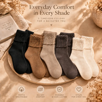 Cozy Autumn Wool Mid-Calf Socks