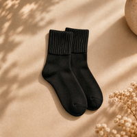 Cozy Autumn Wool Mid-Calf Socks