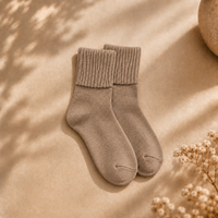 Cozy Autumn Wool Mid-Calf Socks